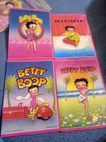 4 Cadernos BETTY BOOP 1987 vintage