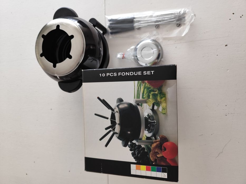 Fondue 10 peças - Novo em caixa