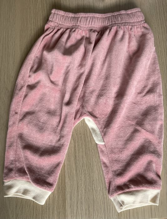 Ubranka dziecięce welurowe, nowe, r.68