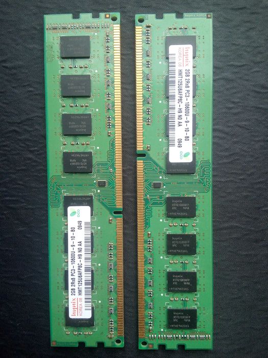 Память DDR3 комплект 4Gb/2х2Gb