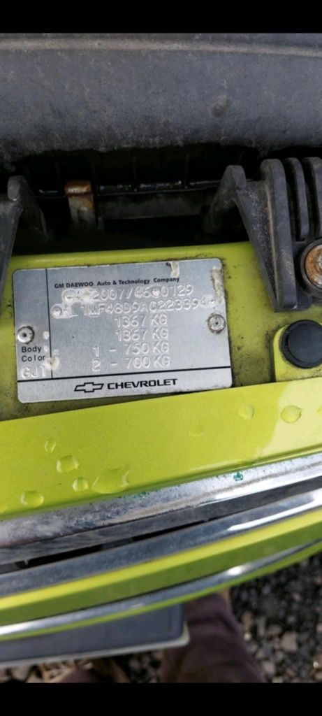 Maska zderzak shevrolet Spark GJT przód m300 błotnik pas przedni 2011r