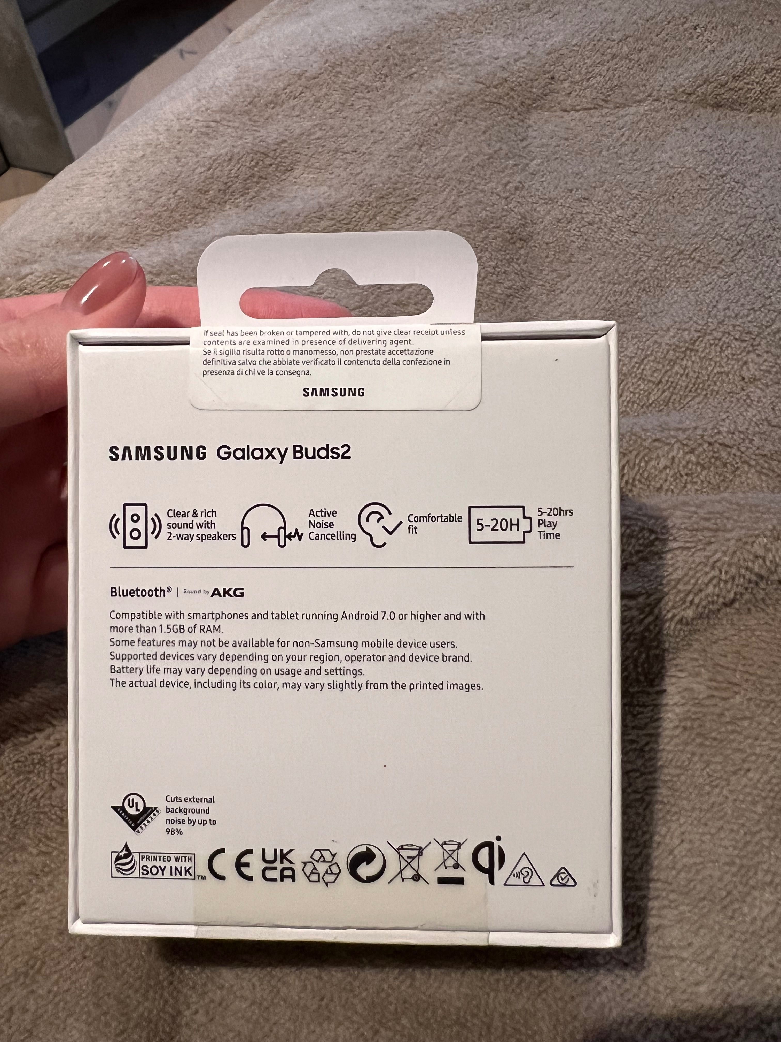Słuchawki Dokanałowe Samsung Galaxy Buds2 SM-R177 Zielony
