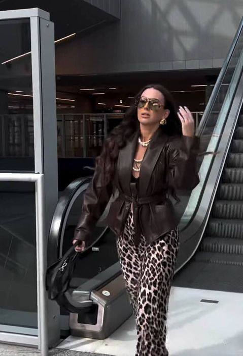 Kurteczka brąz ramoneska