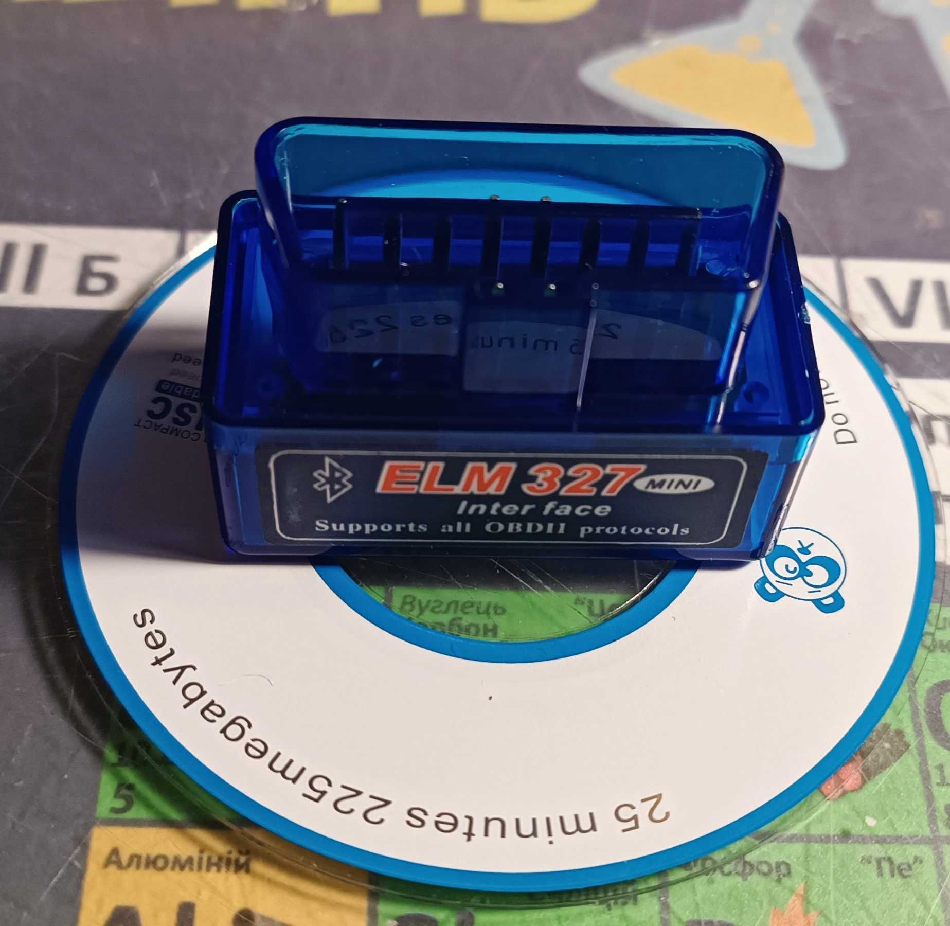 Elm 327 v 1.5 chip 18f25k80 сканер  Ios Android Windows блютуз obd2