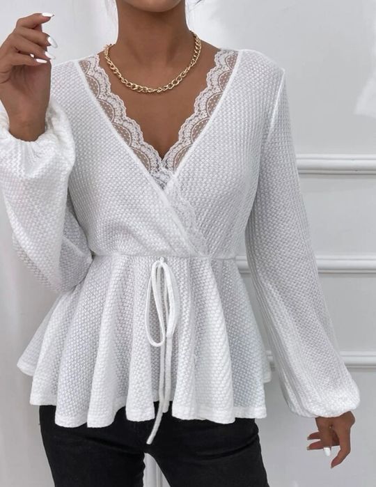 Damska Koszula Sznurówka