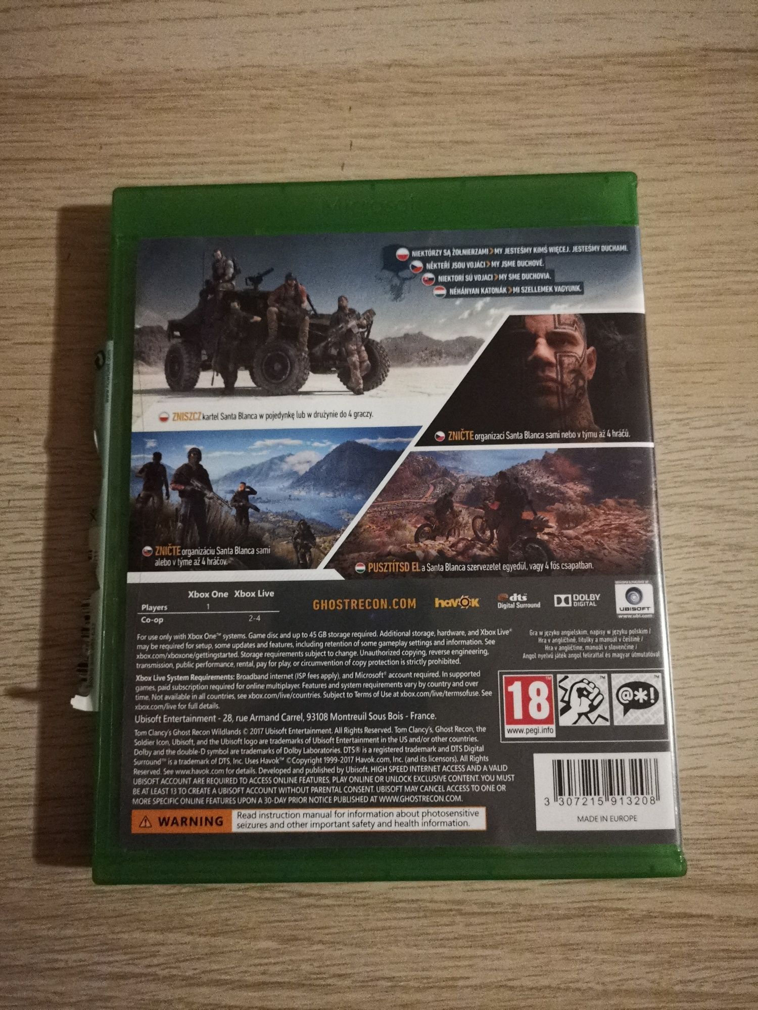 Tom Clancy's chost recon wildlands Xbox One S X Series