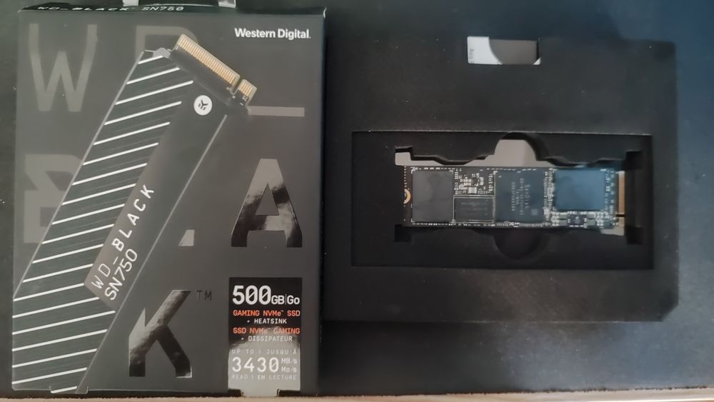 SSD WD SN750 500gb