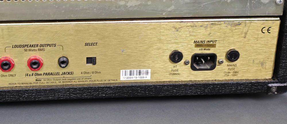 Marshall JCM 2000 DSL 50 2004 Głowa Gitarowa