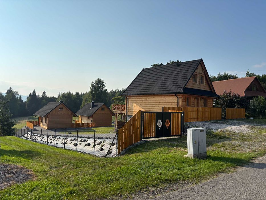 Domek góralski z kominkiem i sauną do wynajęcia Osada Na Skale Istebna