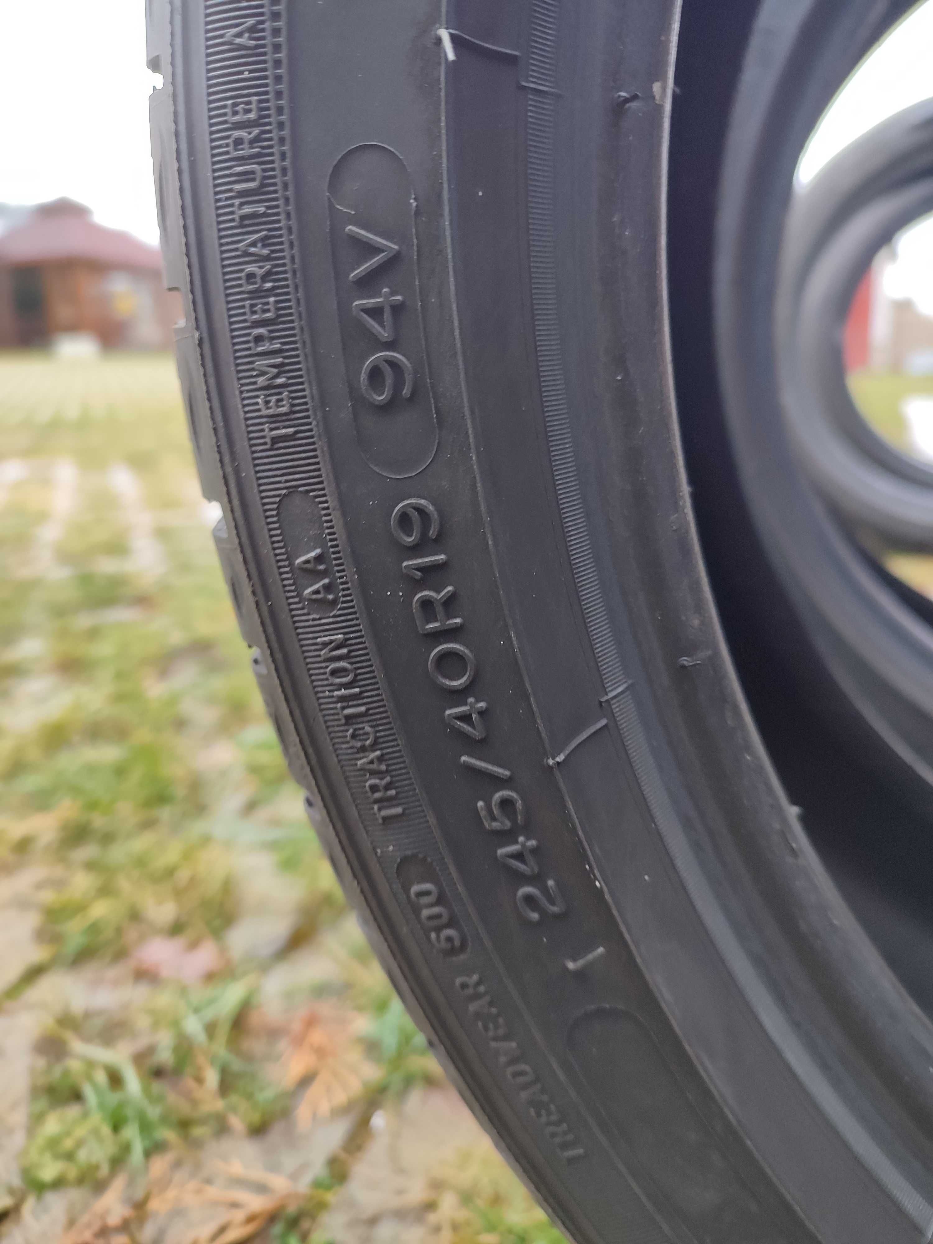 Opony 2 sztuki  MICHELIN  245/40/19