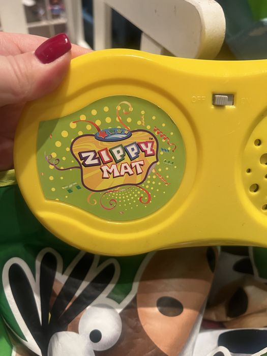 Mata edukacyjna interaktywna muzyczna dzwięki zwierząt Zippy