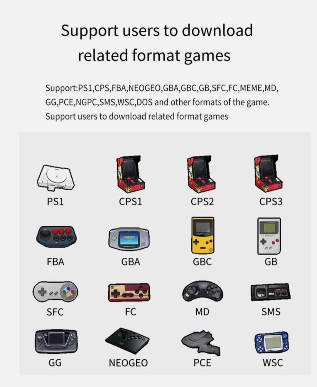 Consola de Jogos Retro Miyoo Mini Plus - Nova