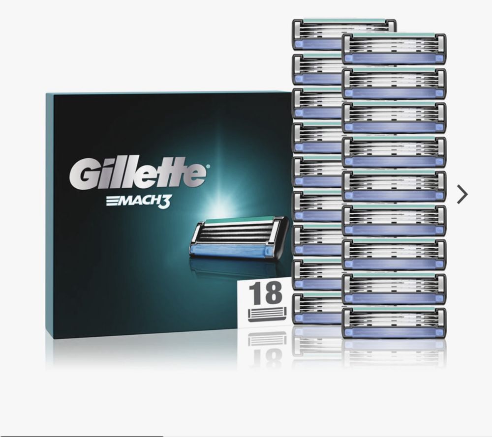 Gillette Mach 3  18 sztuk