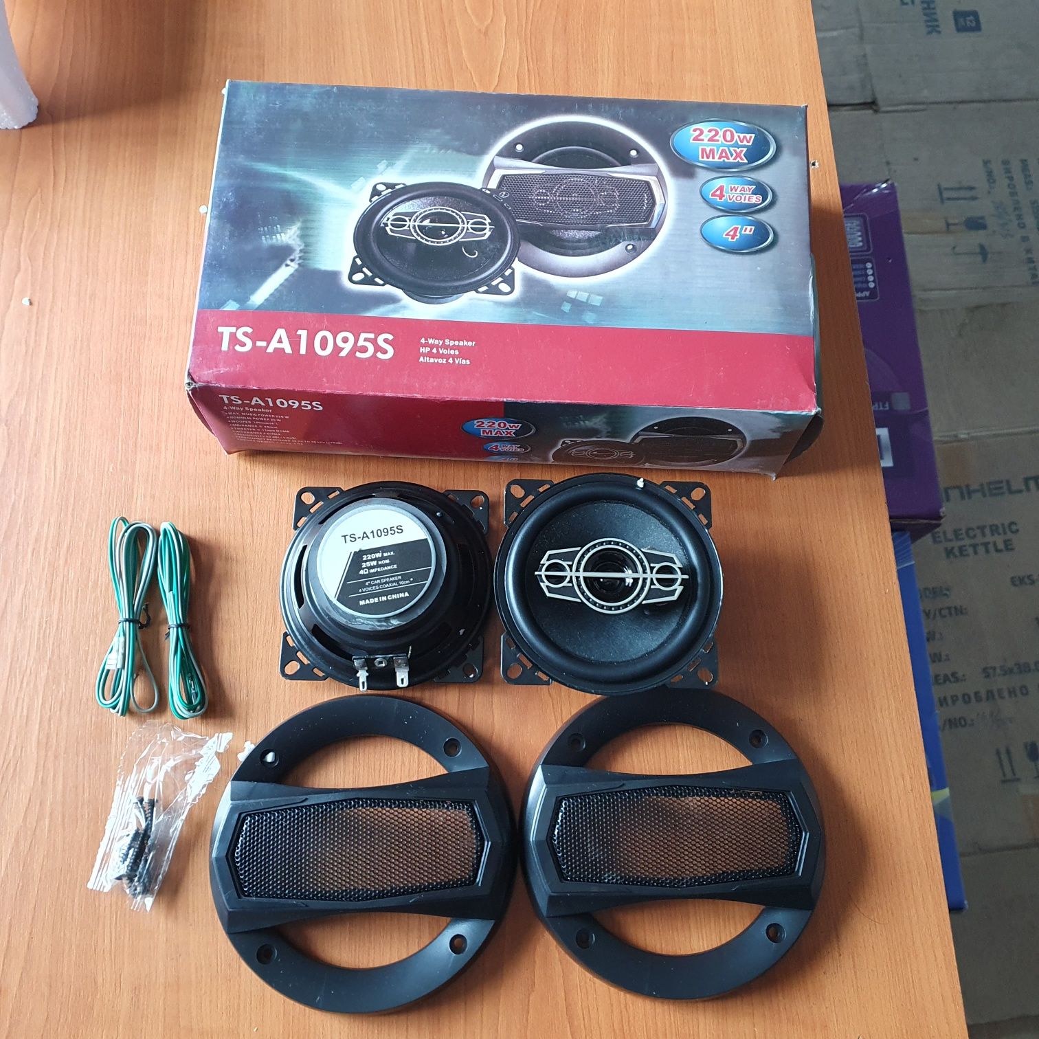 Автомобільні динаміки колонки 10см 4"