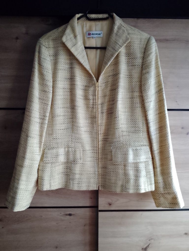 Żakiet , elegancka kurteczka, len , wiskoza