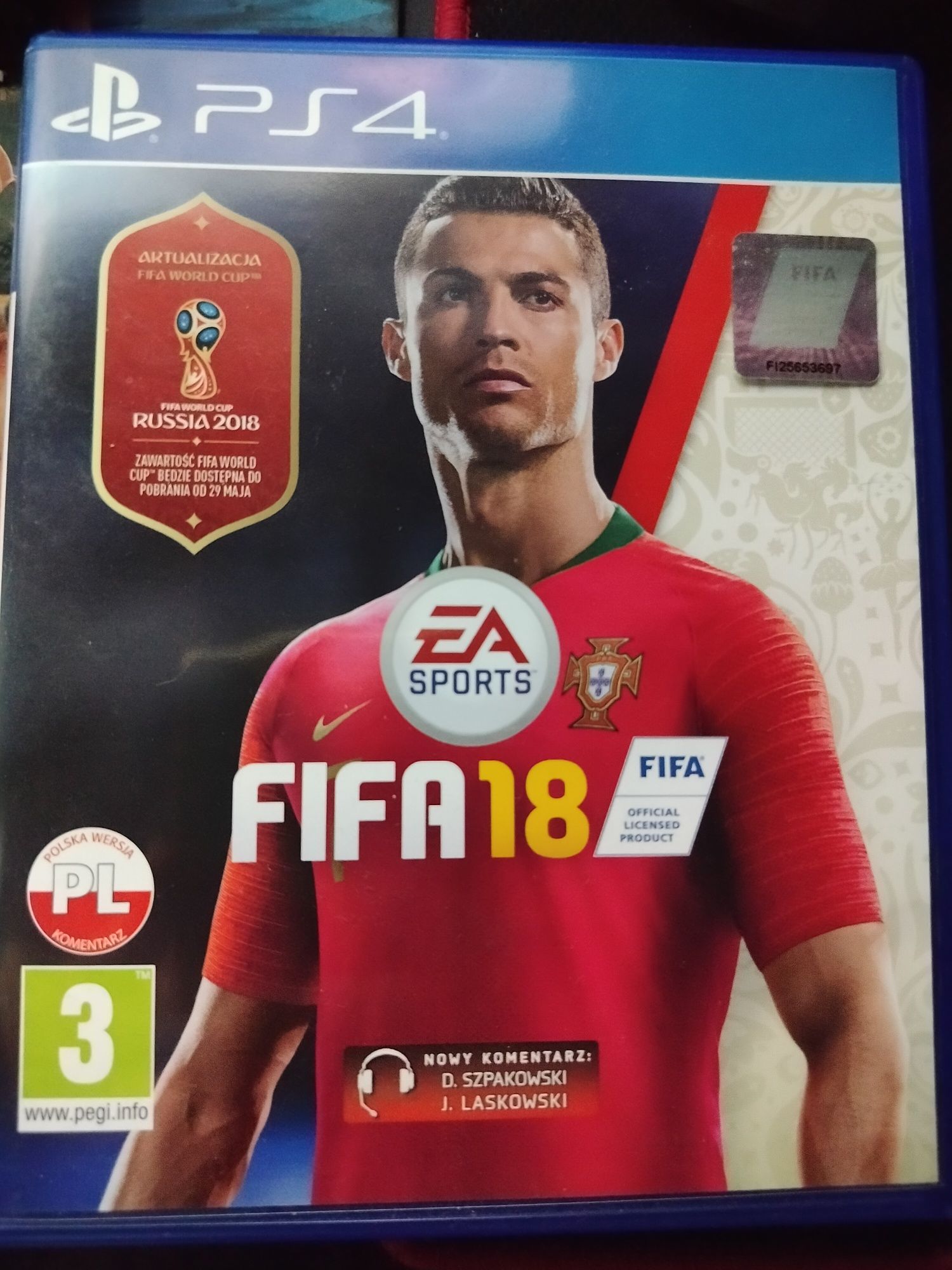 FIFA 18 ps4 stan bardzo dobry