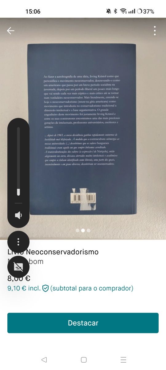 Livro " Neoconservadorismo"