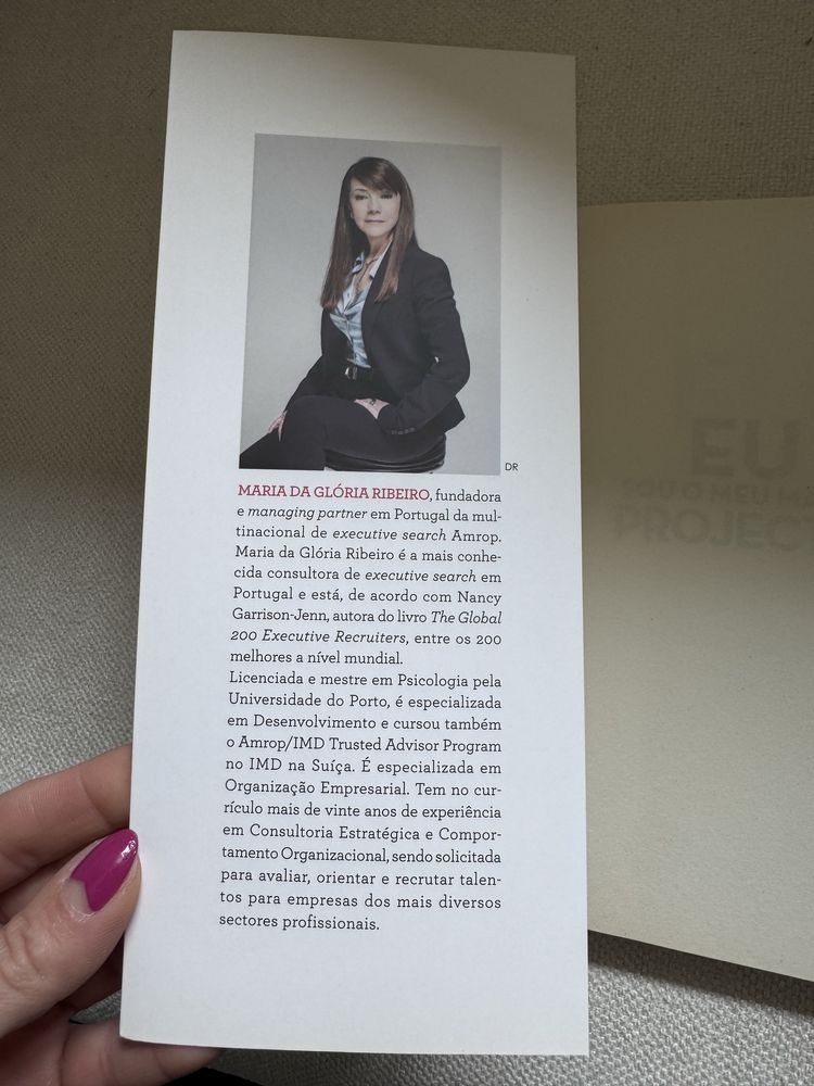 Livro Eu Sou O Meu Maior Projeto