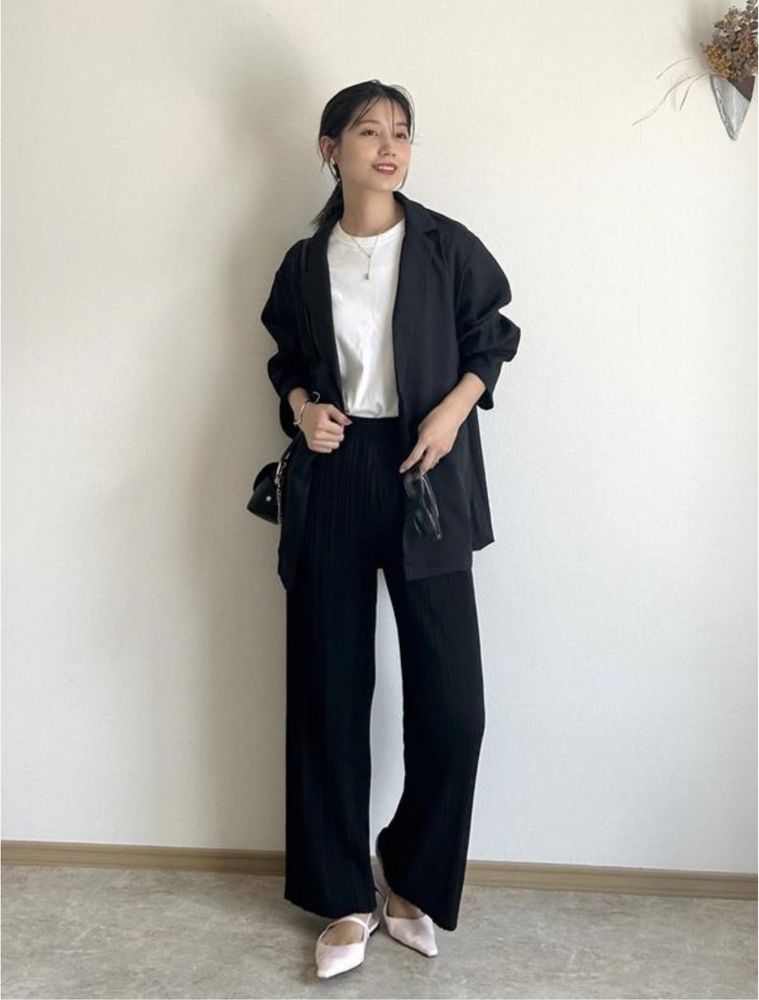 Плісіровані штани брюки uniqlo pleated (S, L)