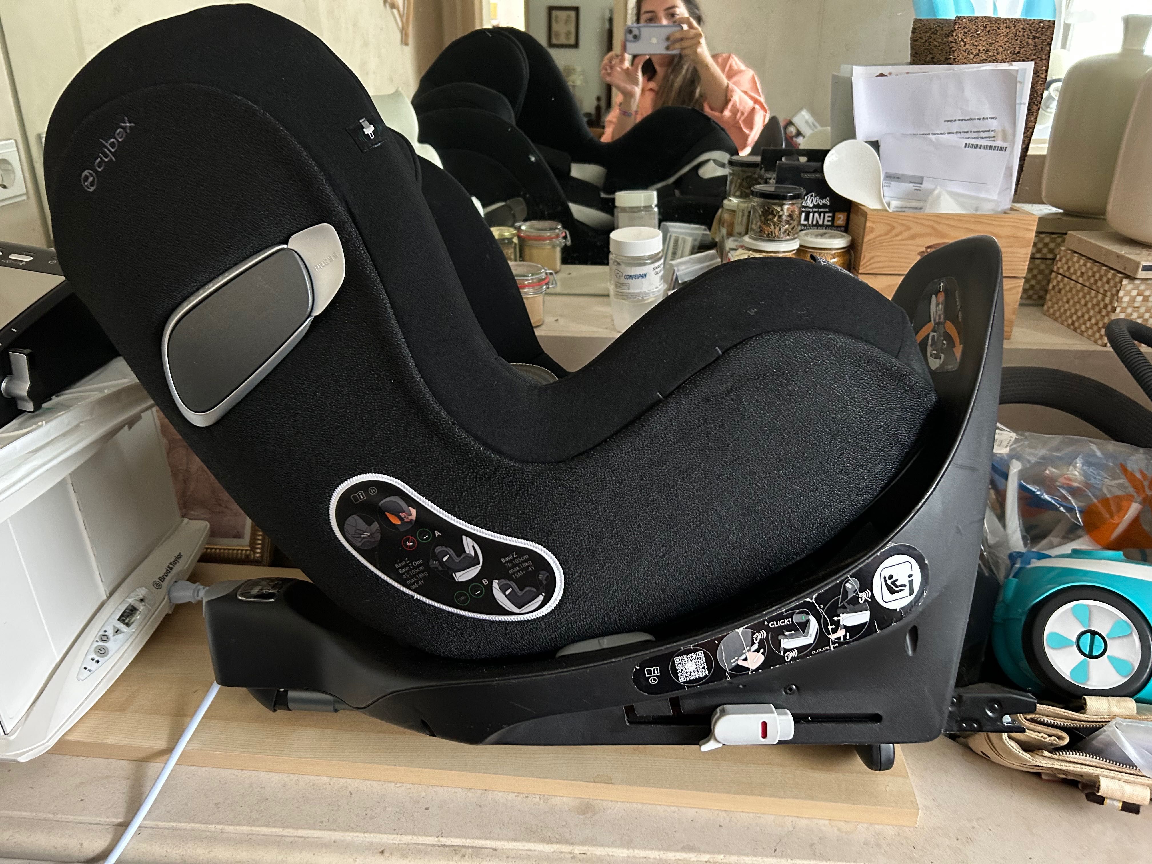 Cadeirinha para carro Cybex Sirona iSize com base para isofix