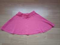 Różowa spódniczka mini H&M 116