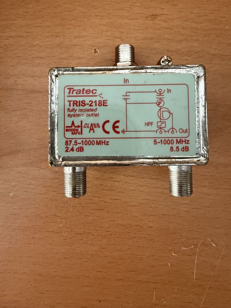 Wzmacniacz sygnału analogowego 2.4 na 8.5 dB