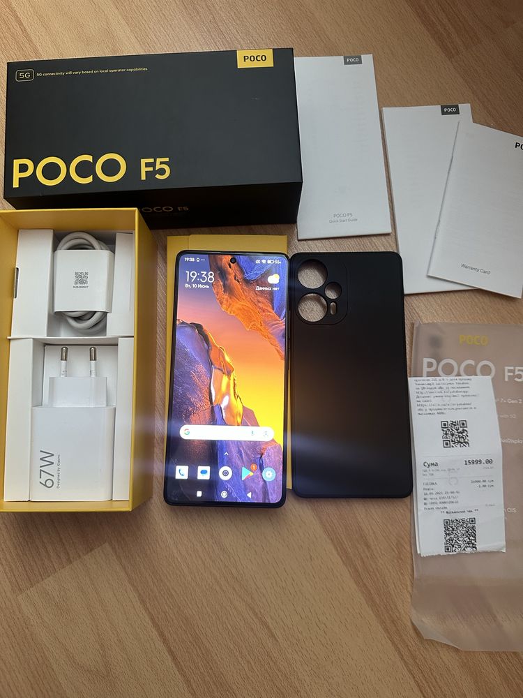 Poco F5 12+12/256 Стан нового,Комплект оригінал