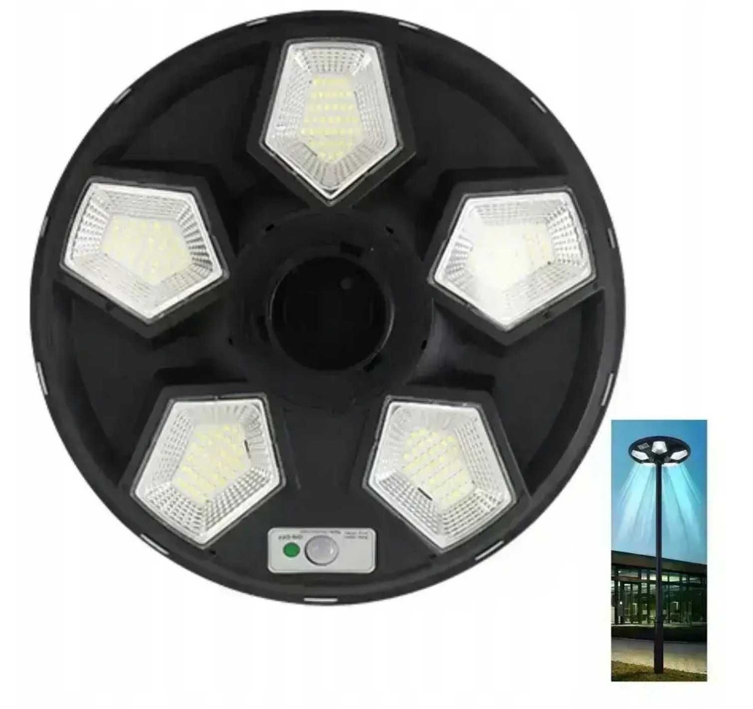 Lampa solarna uliczna latarnia ogrodowa 1000W NEW