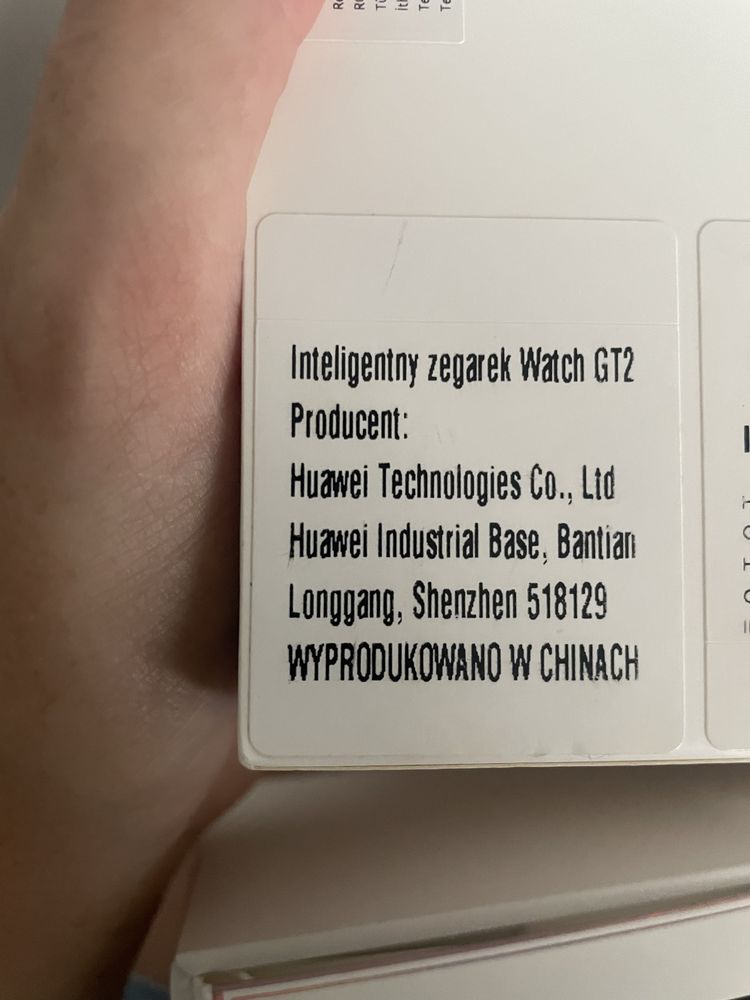 Zegarek huawei gt 2 uszkodzona płyta główna na części