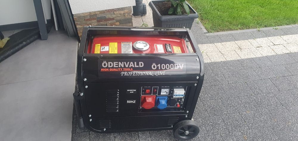 Agregat prądotwórczy, prądowy, Generator prądu ODENVALD O1000DV.