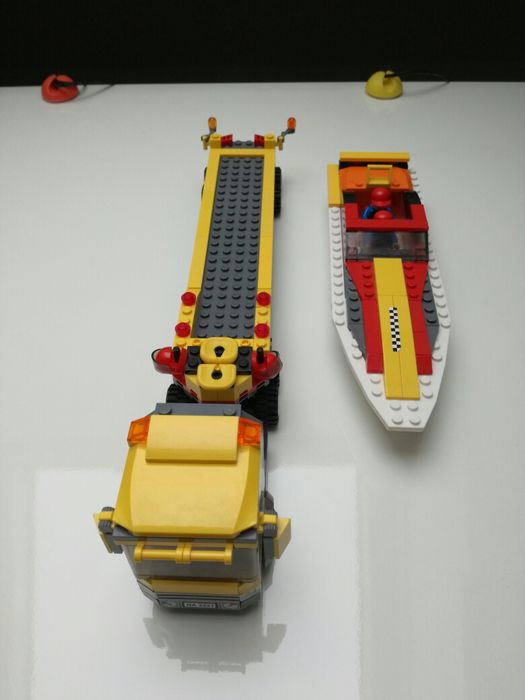 Lego City 4643 Transporter Motorówek