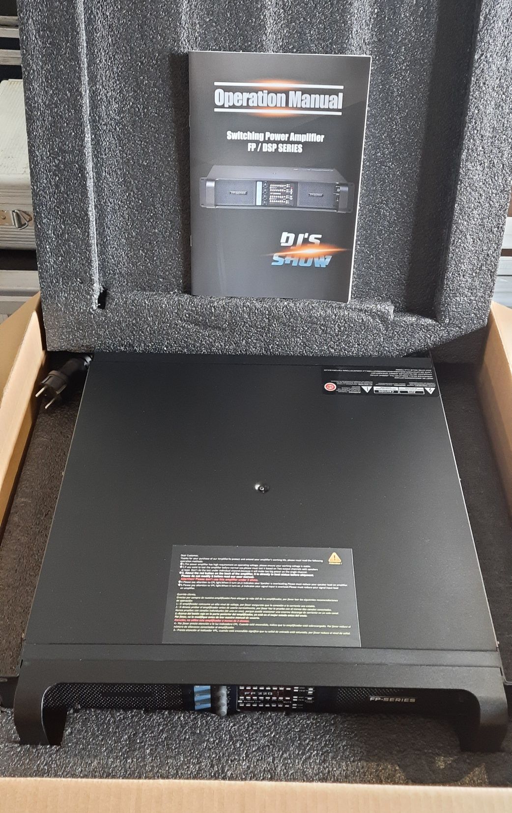 FP22000Q (amplificador 4650Wx4CH)