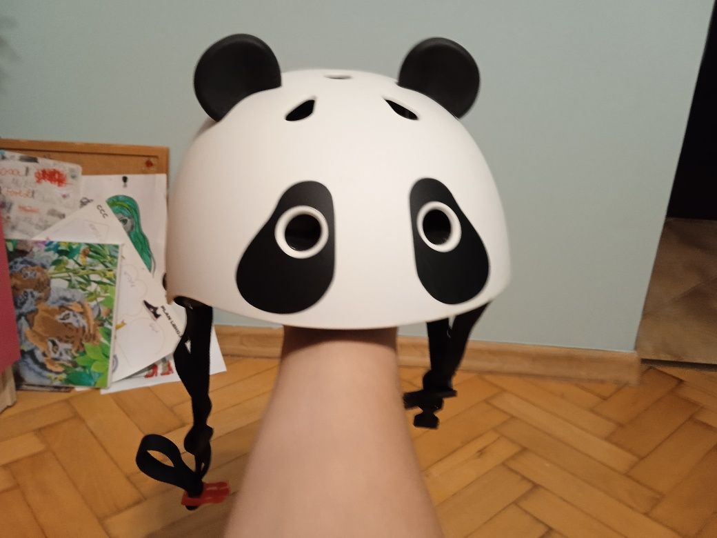 Kask ochronny panda