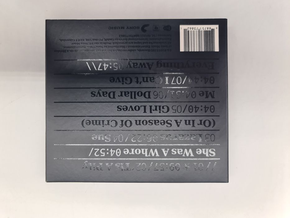 CD David Bowie "Black Star" edição especial alemã  com pino - novo