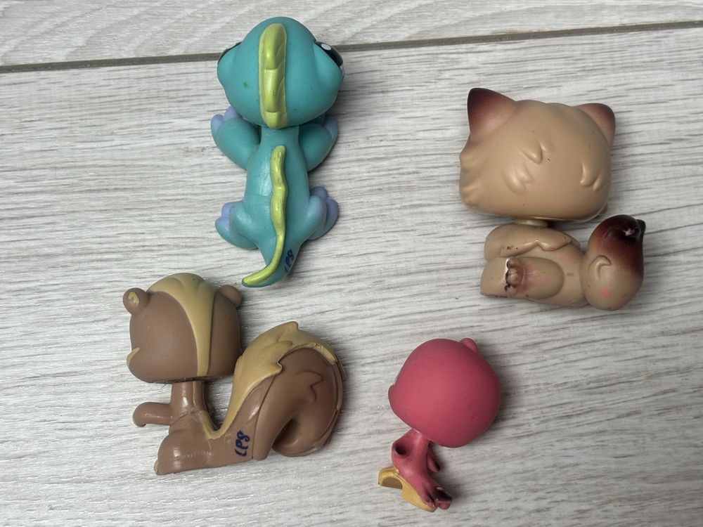 Zestaw 4 figurek LPS Littlest Pet Shop