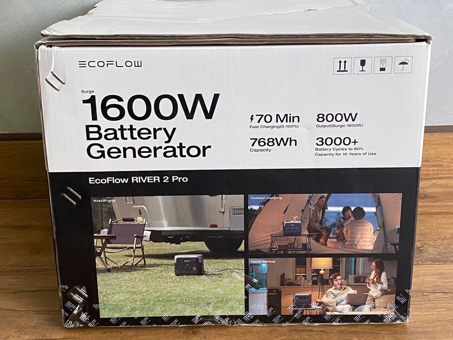 NEW Зарядна станція EcoFlow River 2 Pro 768Wh USA *НОВА* *НАЯВНІСТЬ*