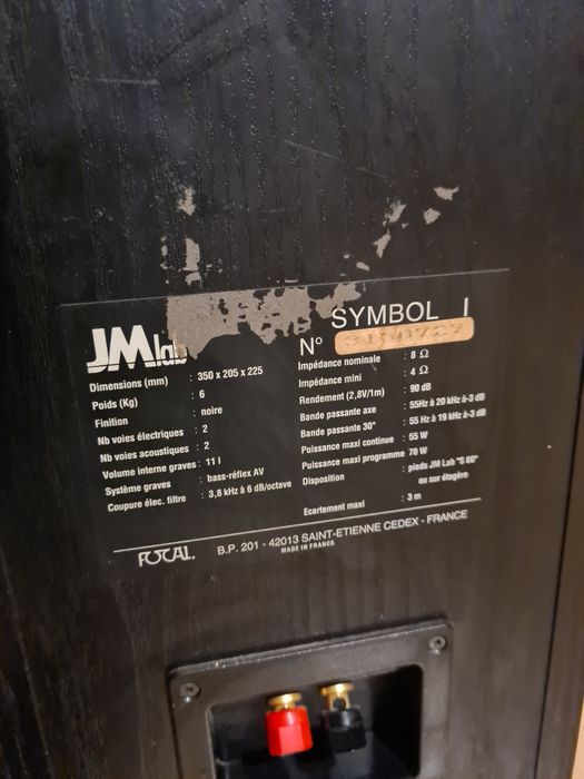 Kolumny JmLab Symbol 1 Focal