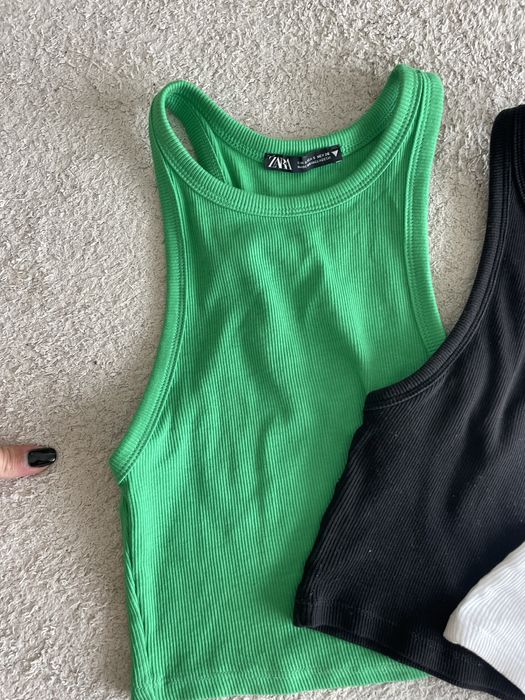 conjunto 3 tops zara