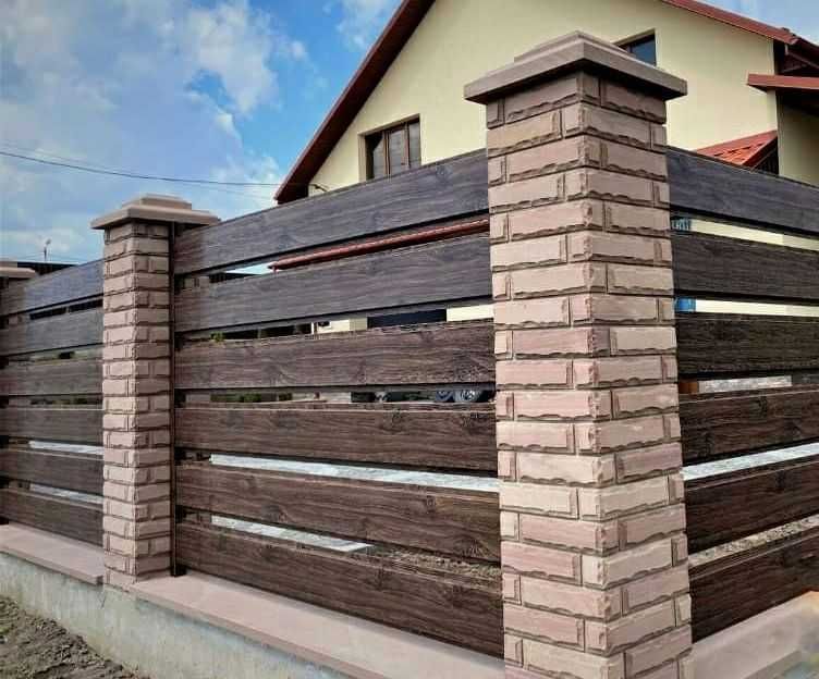 Паркан Ранчо  Металевий Забор Жалюзи