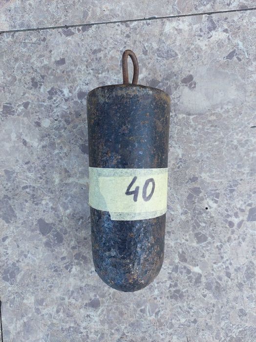 nr40 obciążnik waga starego zegara 1,7kg
