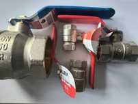 Nowe zawory kulowe 1/2 " ,  3/4" , 1" ,  2"