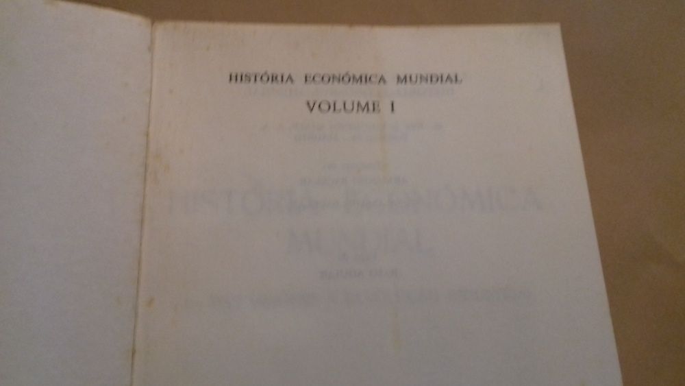 História Económica Mundial//Valentin Velasquez de Prada