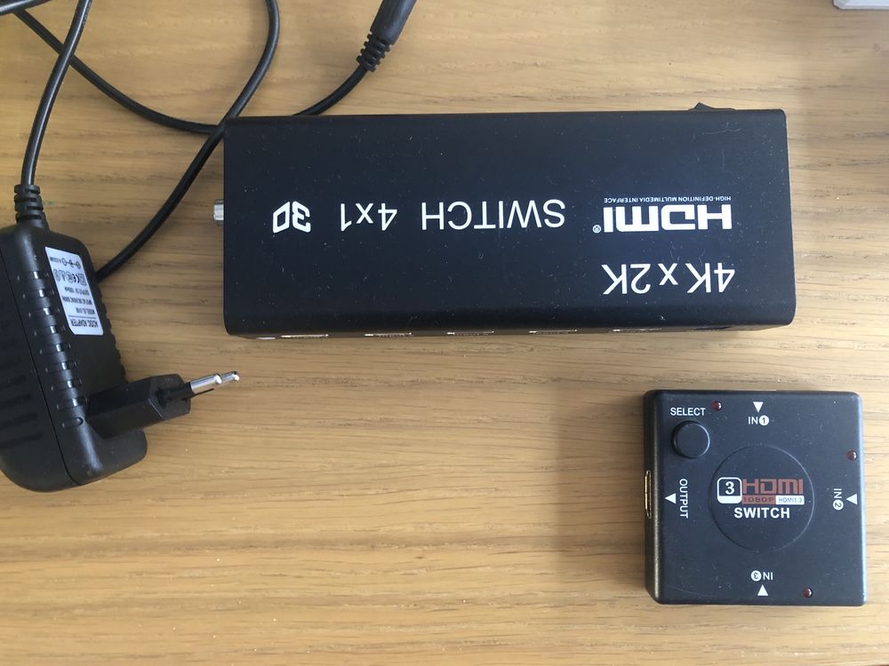 HDMI Switch com audio split