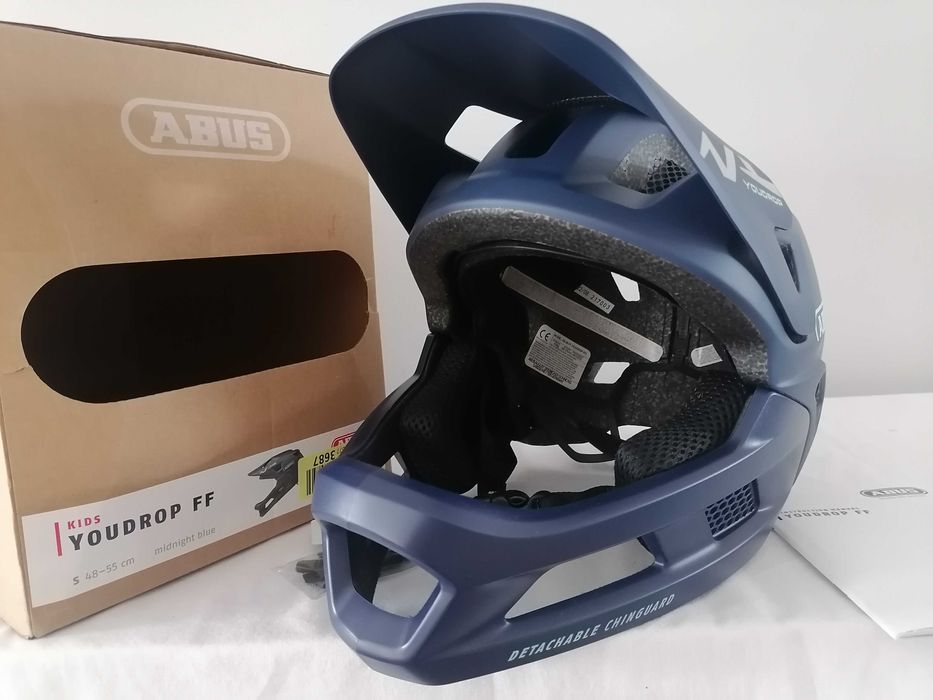 Kask rowerowy fullface Abus Youdrop FF Midnight Blue S 48-55cm