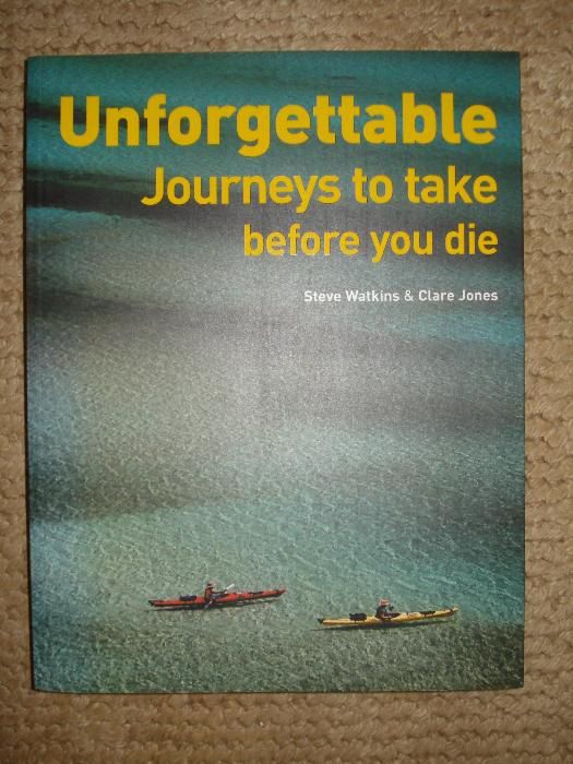 Unforgettable Journeys. Livro de viagens inesquecíveis