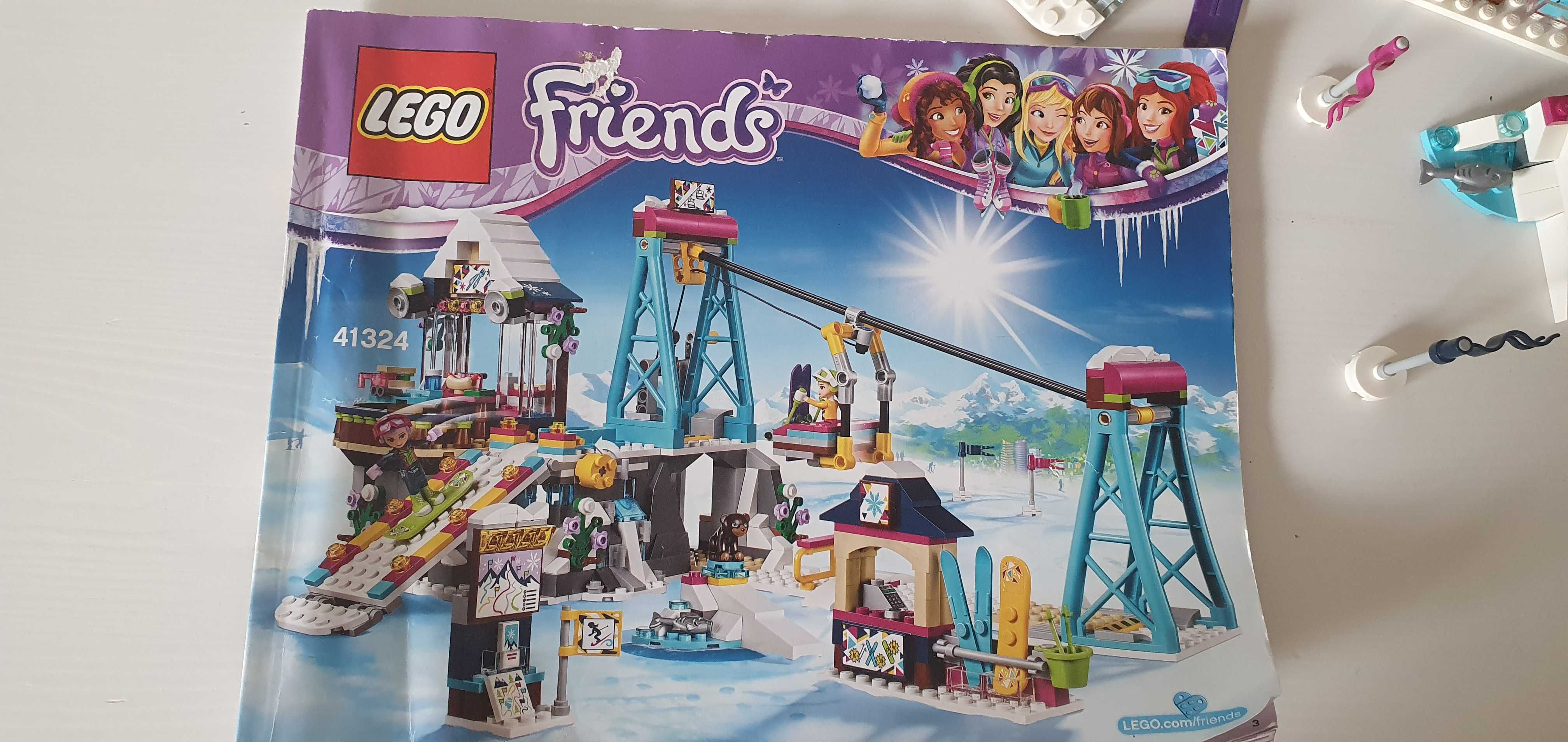 LEGO Friends 41324 Wyciąg narciarski w zimowym kurorcie Z INSTRUKCJA