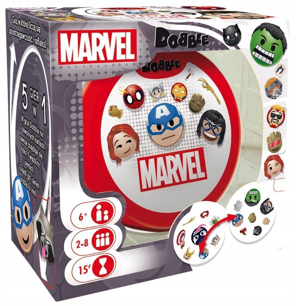 Dobble Marvel Emoji Rebel, Rebel