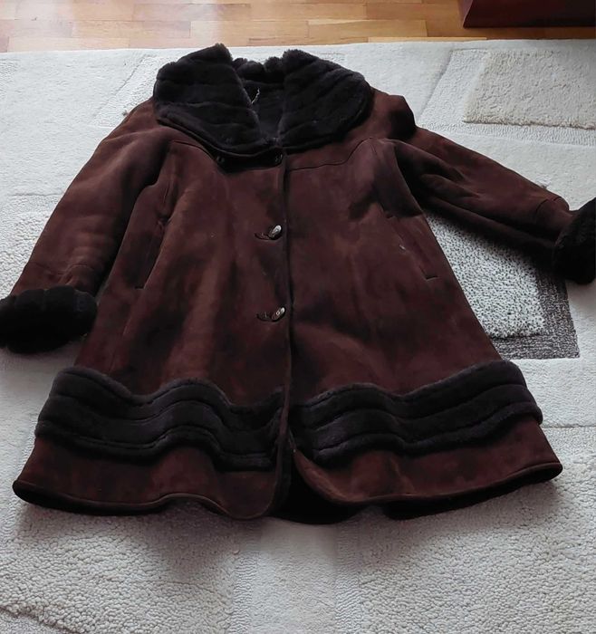 Kożuch damski naturalny