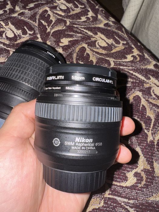 Обʼєктиви Nikon(ідеальний стан)