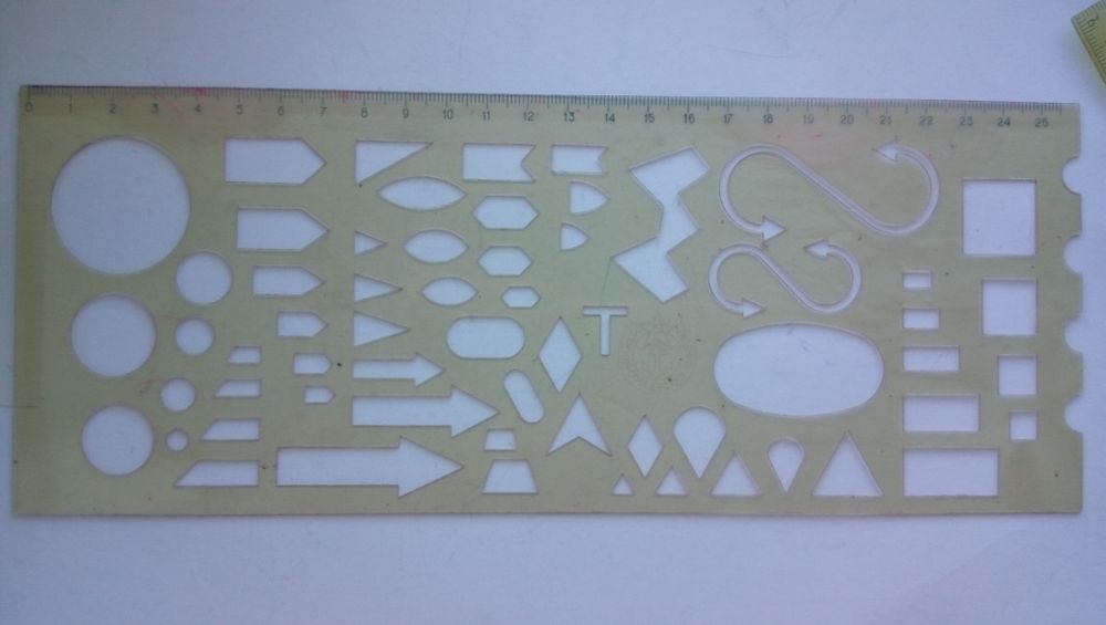 Линейка морская б/у